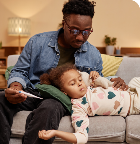 dad with child