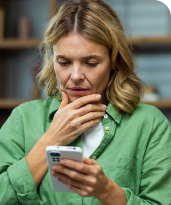 parent on phone